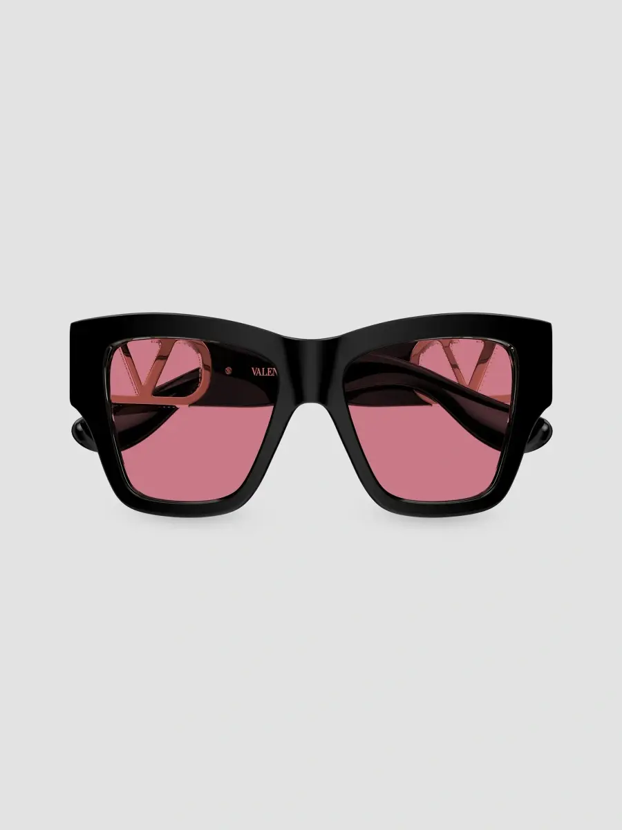 Valentino Women's V Logo Vg0052S V Combi 53MM Crystal Butterfly Sunglasses | Thumbnail 2