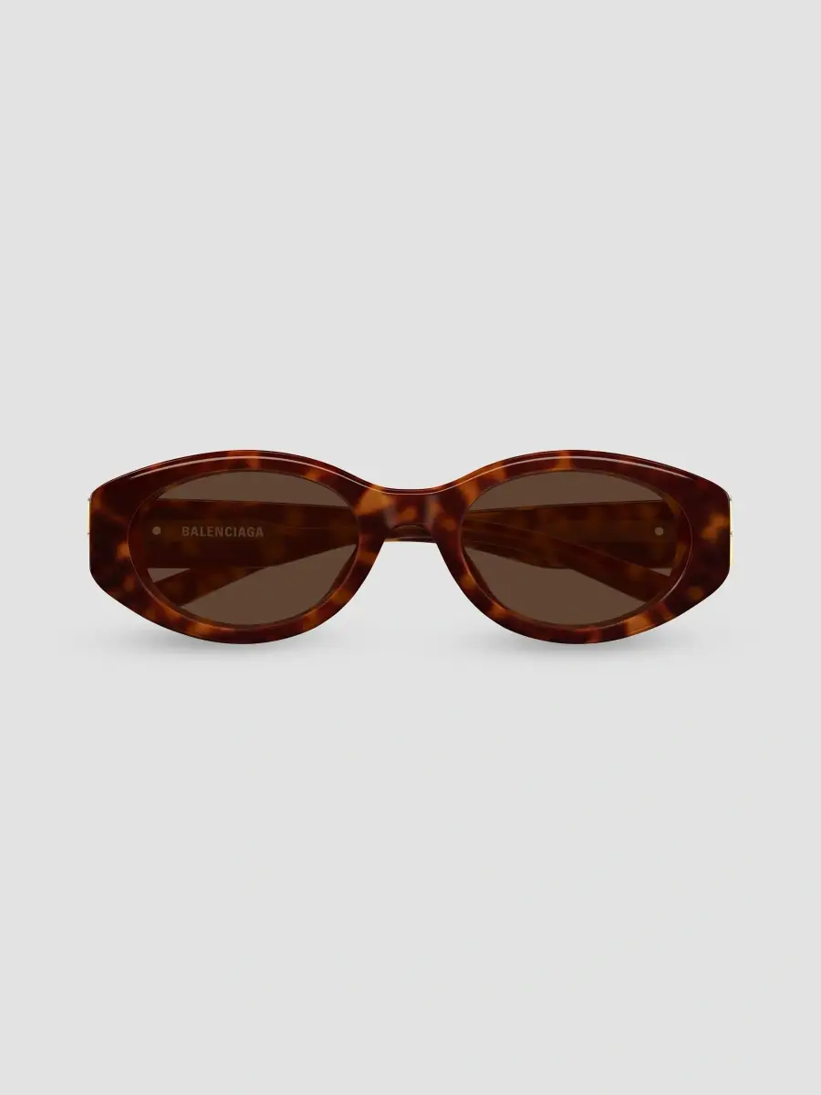 Balenciaga Women's Everyday Bb0507Sk Cosmo 55MM Oval Sunglasses | Thumbnail 2