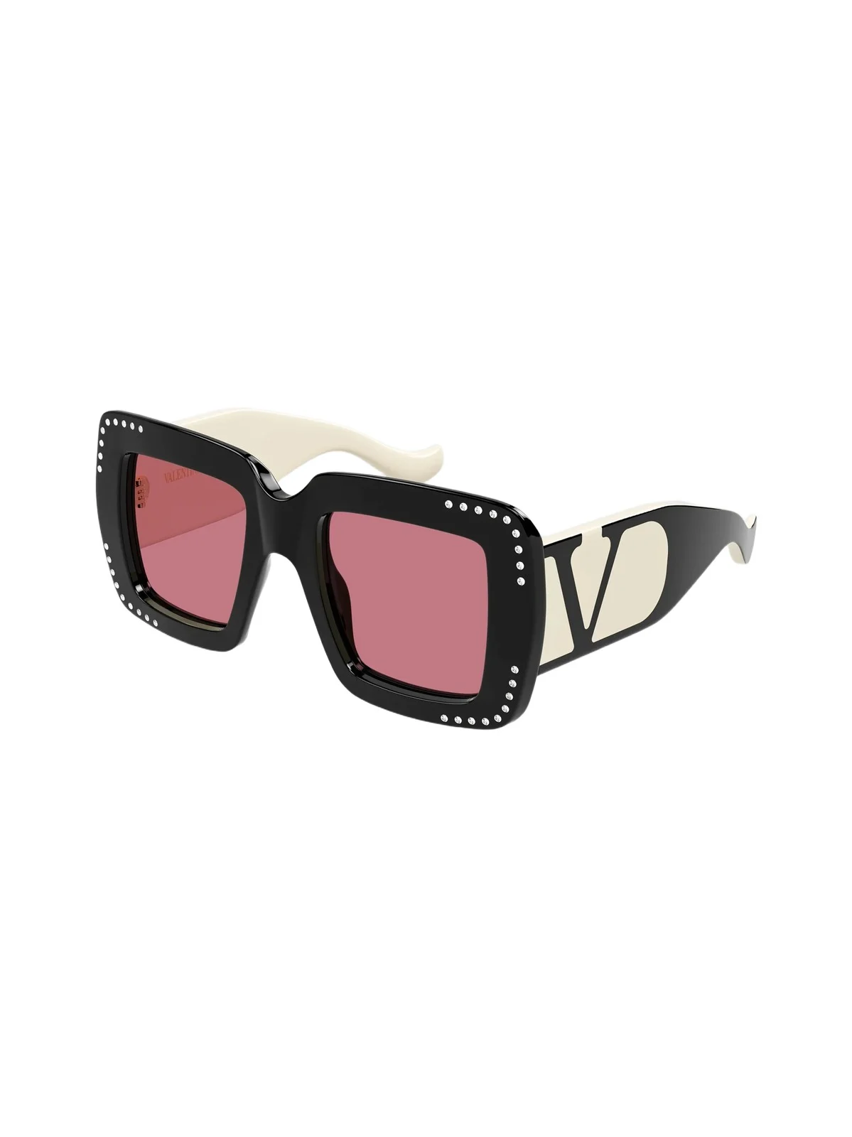Women's V Logo Vg0056S Viva Superstar 51MM Crystal Squared Sunglasses Women's V Logo Vg0056S Viva Superstar 51MM Crystal Squared Sunglasses