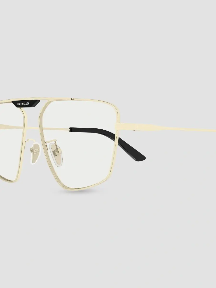 Balenciaga Women's Everyday Bb0246Sa Tag 2.0 61MM Navigator Metal Sunglasses | Thumbnail 3