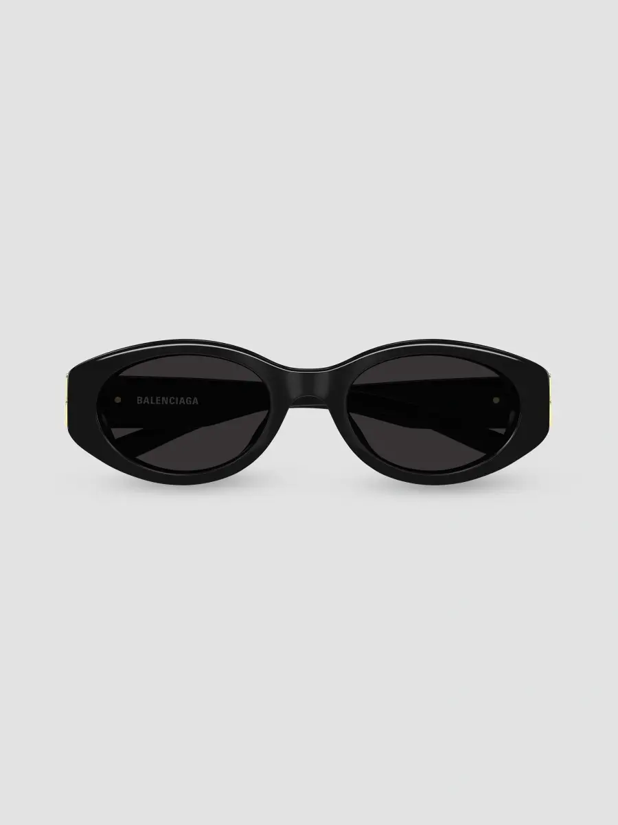 Balenciaga Women's Everyday Bb0507Sk Cosmo 55MM Oval Sunglasses | Thumbnail 2