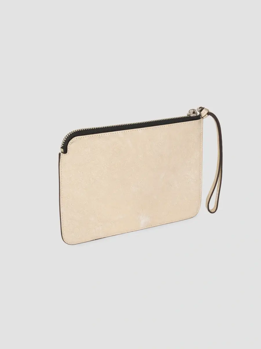 Isabel Marant Women's Metallic Leather Flat Pouch | Thumbnail 4 Isabel Marant Women's Metallic Leather Flat Pouch | Thumbnail 4