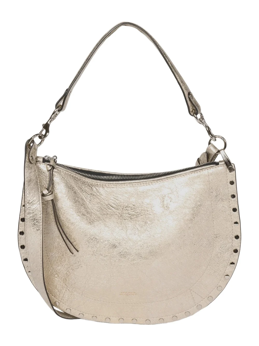 Women's Oskan Metallic Leather Shoulder Bag Women's Oskan Metallic Leather Shoulder Bag