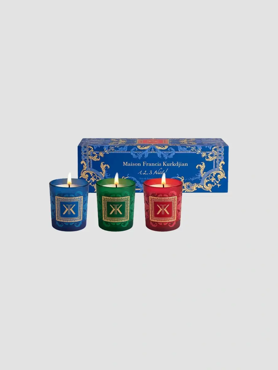 Maison Francis Kurkdjian Holiday 3-Piece Scented Candle Set | Thumbnail 2