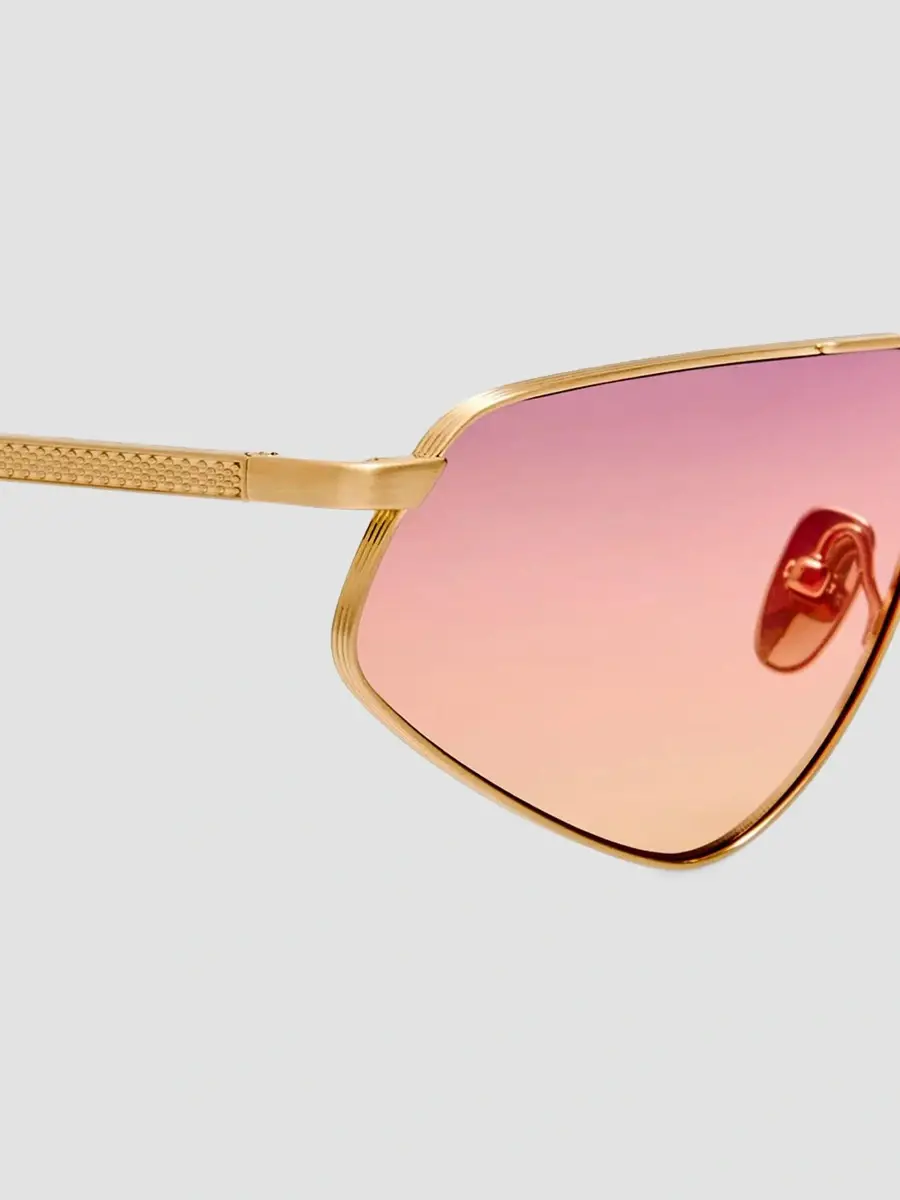 Linda Farrow Women's Tarian 63MM Titanium Aviator Sunglasses | Thumbnail 4 Linda Farrow Women's Tarian 63MM Titanium Aviator Sunglasses | Thumbnail 4
