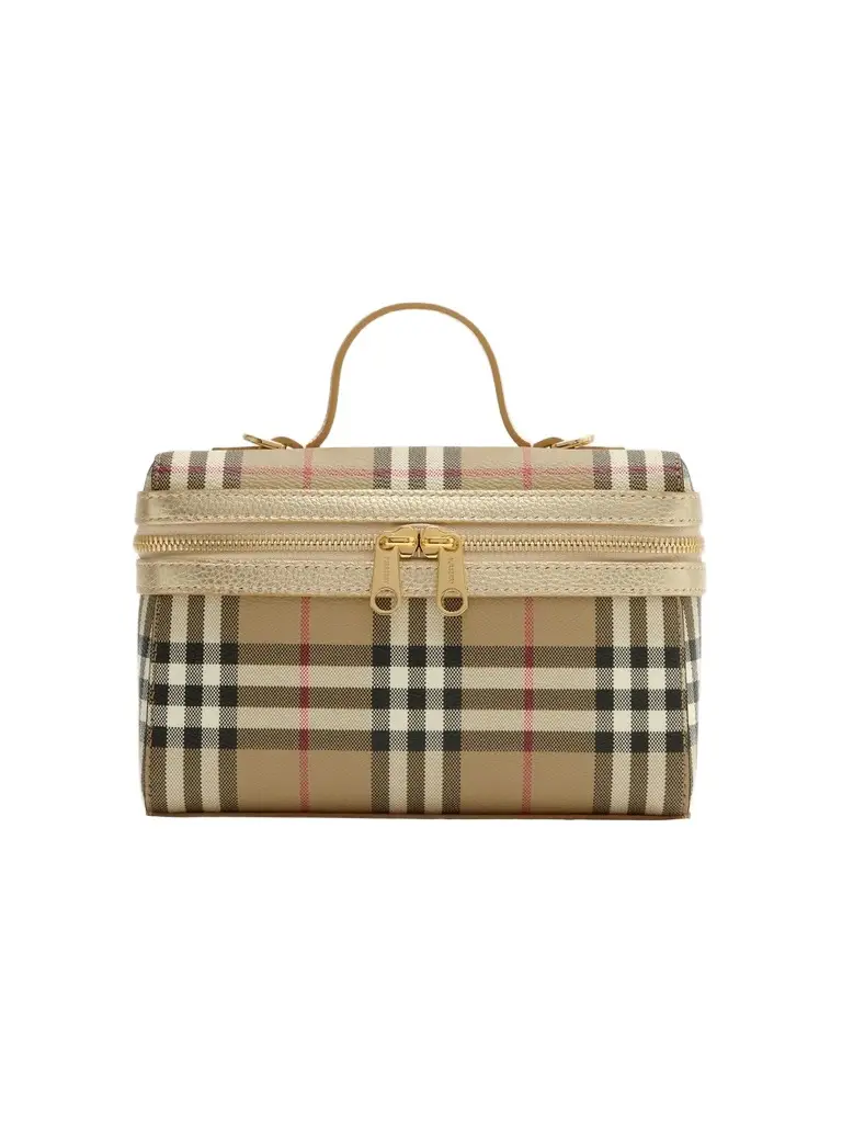 Burberry Women's Check Vanity Case