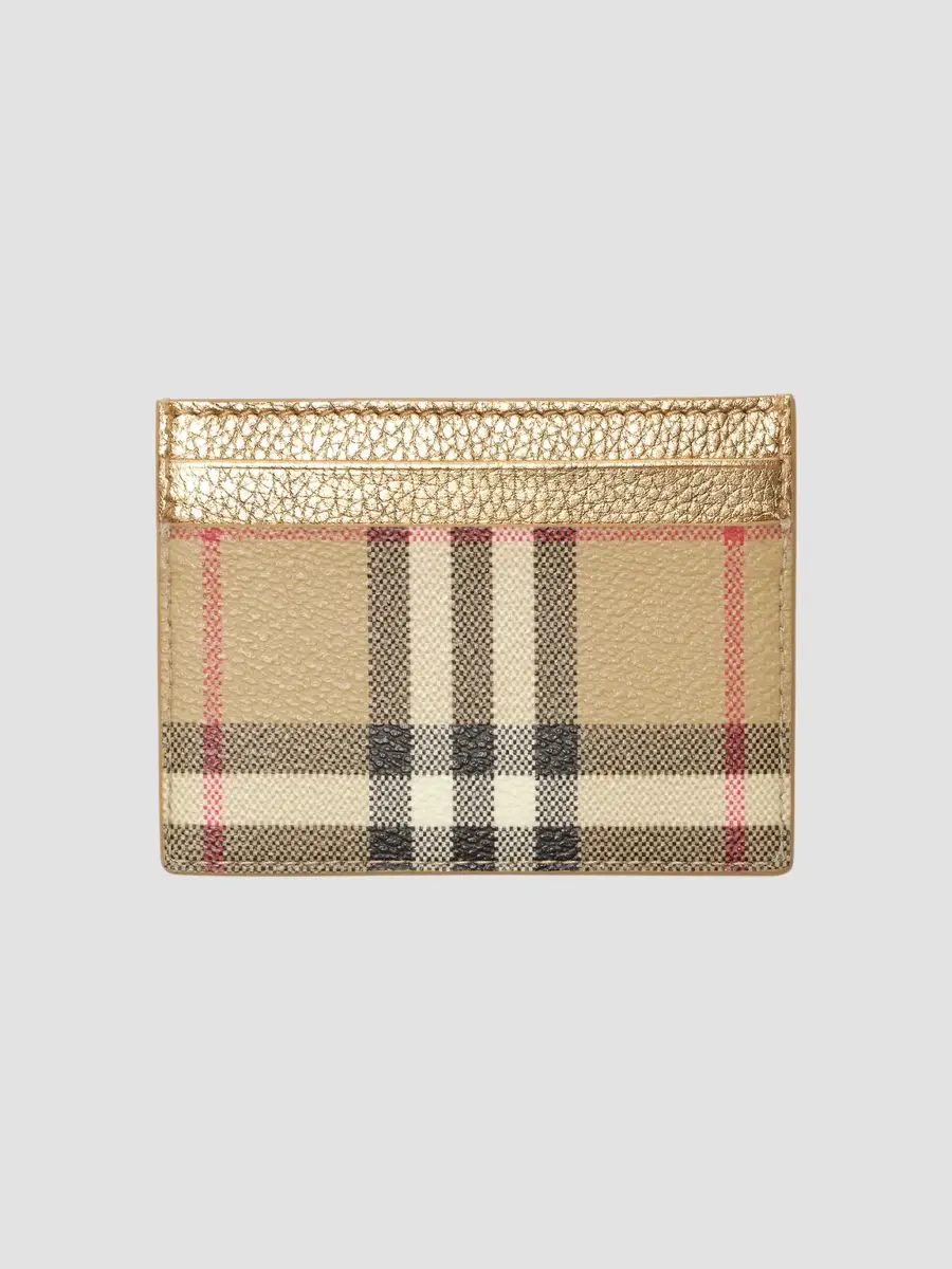 Burberry Women's Sandon Check Card Case | Thumbnail 2 Burberry Women's Sandon Check Card Case | Thumbnail 2