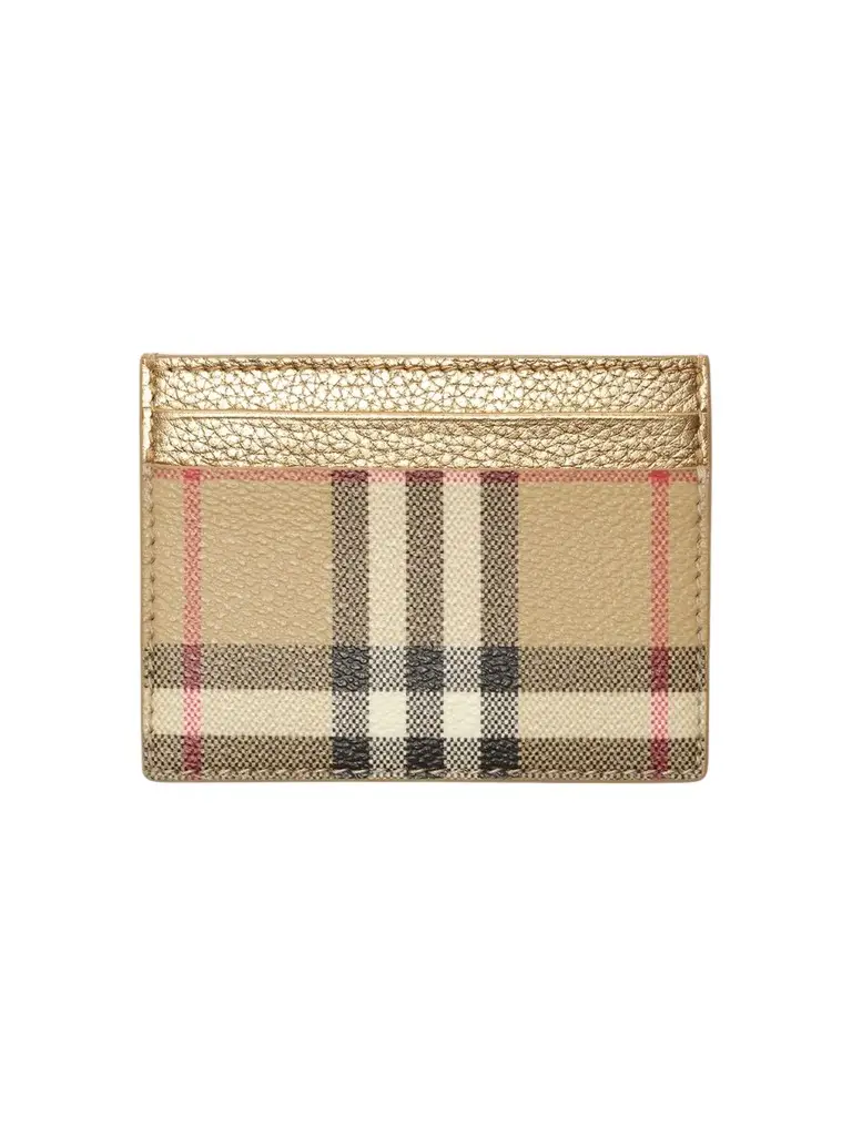 Burberry Women's Sandon Check Card Case