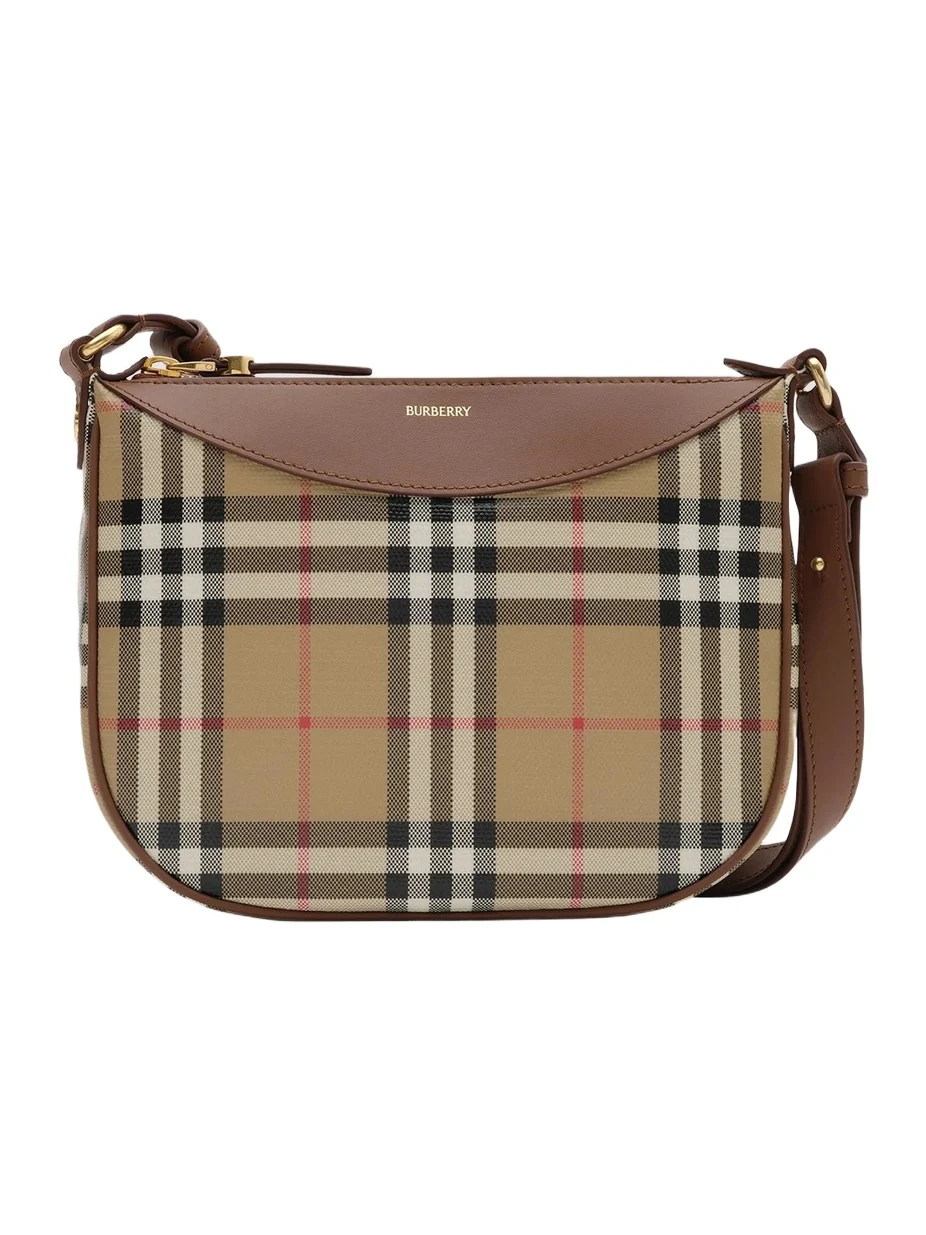 Burberry Women's Cotton Canvas Crossbody Bag