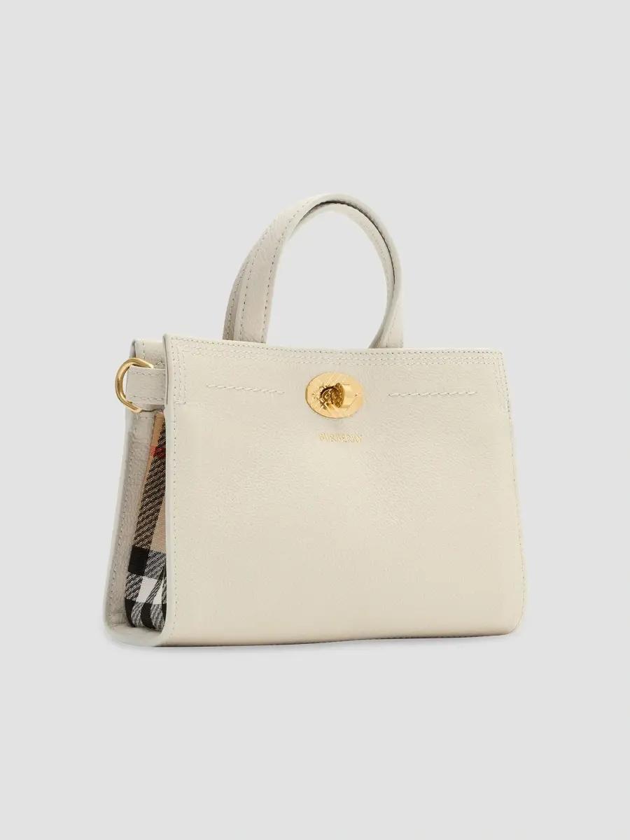 Burberry Women's Cotswolds Micro Leather Tote Bag | Thumbnail 3 Burberry Women's Cotswolds Micro Leather Tote Bag | Thumbnail 3