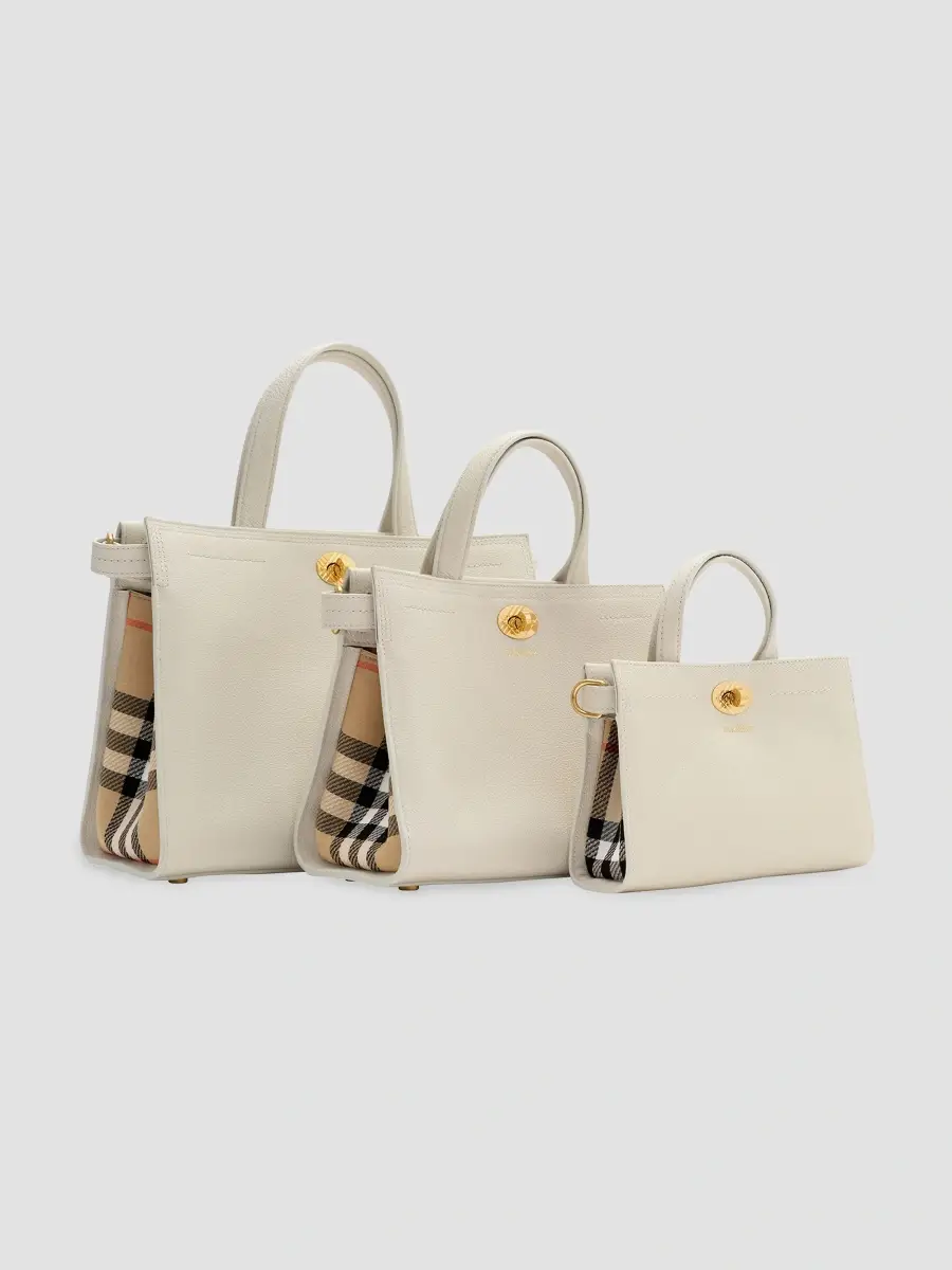 Burberry Women's Cotswolds Micro Leather Tote Bag | Thumbnail 5 Burberry Women's Cotswolds Micro Leather Tote Bag | Thumbnail 5