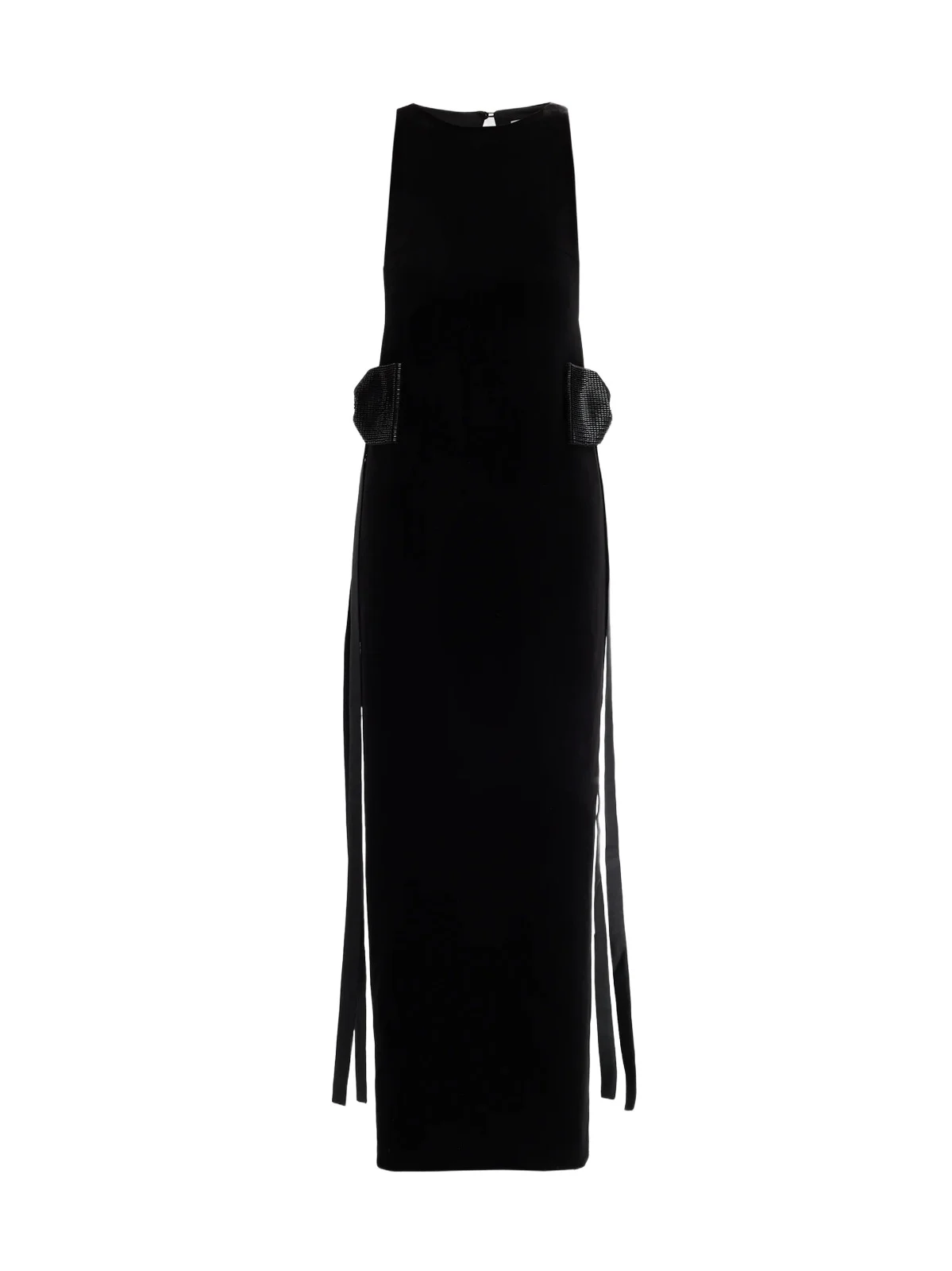 Self-Portrait Women's Bow-Side Velvet Gown
