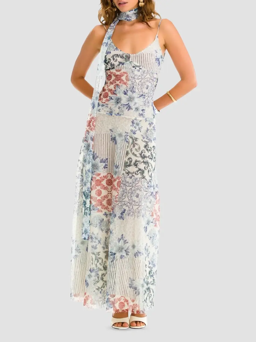 Agua Bendita Women's Caley Celinna Maxi Dress | Thumbnail 5 Agua Bendita Women's Caley Celinna Maxi Dress | Thumbnail 5