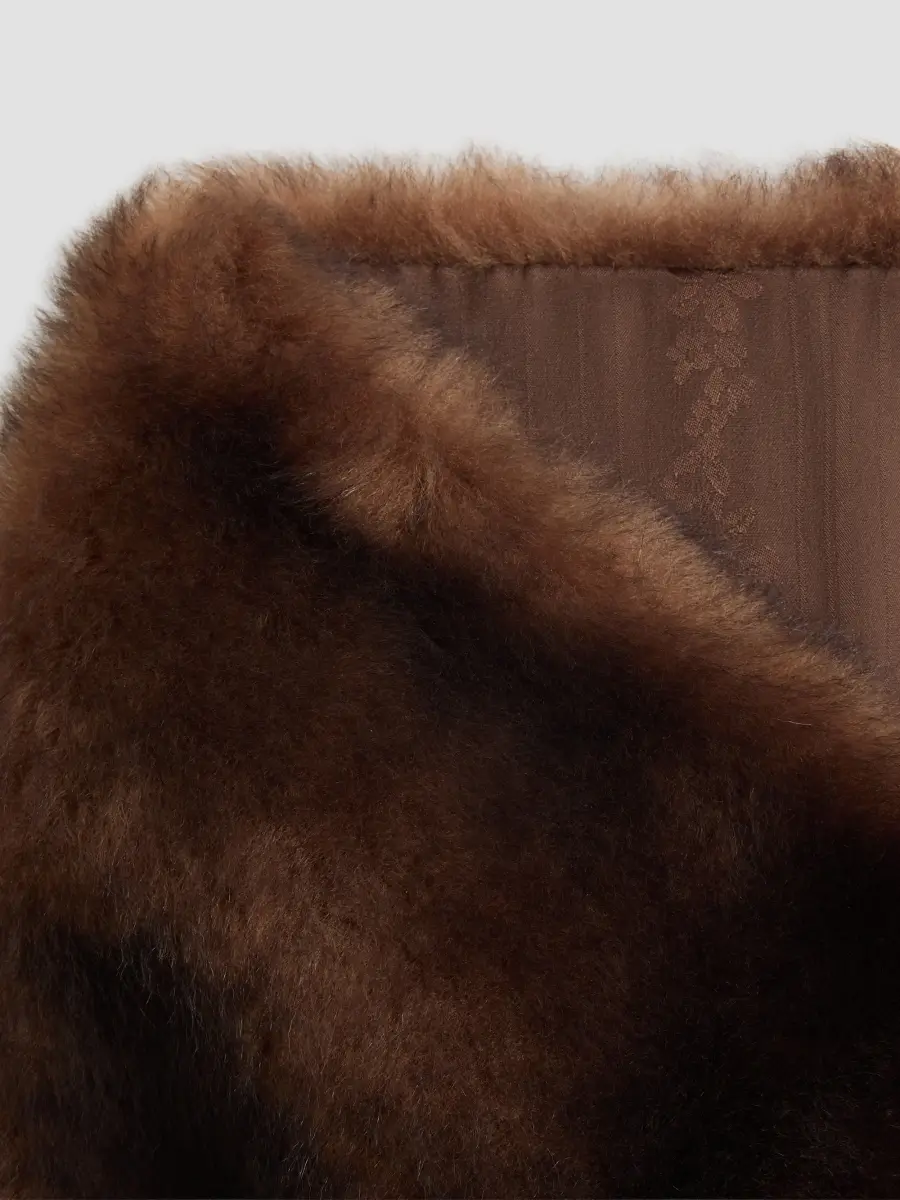 Valentino Women's Lamb Fur Collar | Thumbnail 3 Valentino Women's Lamb Fur Collar | Thumbnail 3