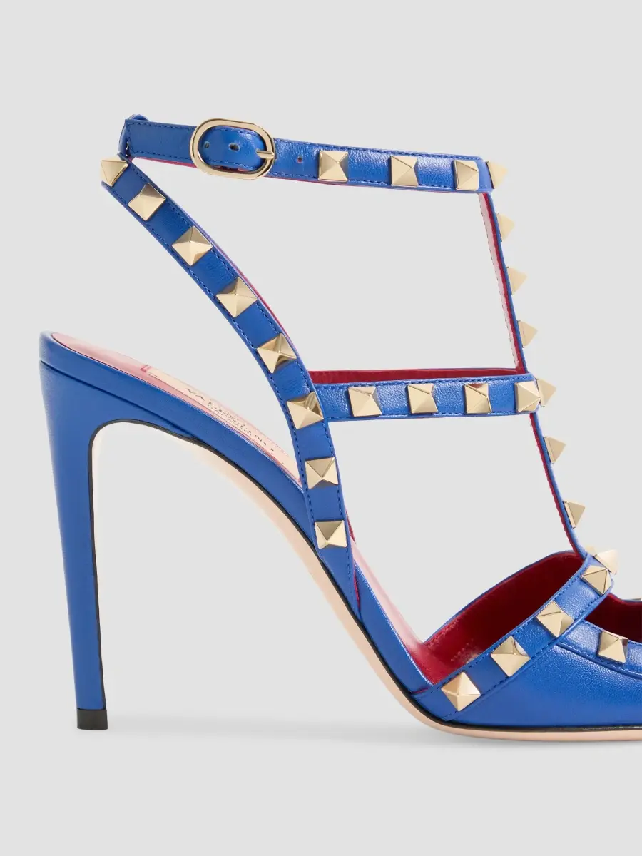 Valentino Women's Rockstud Kidskin 100MM Pumps | Thumbnail 6