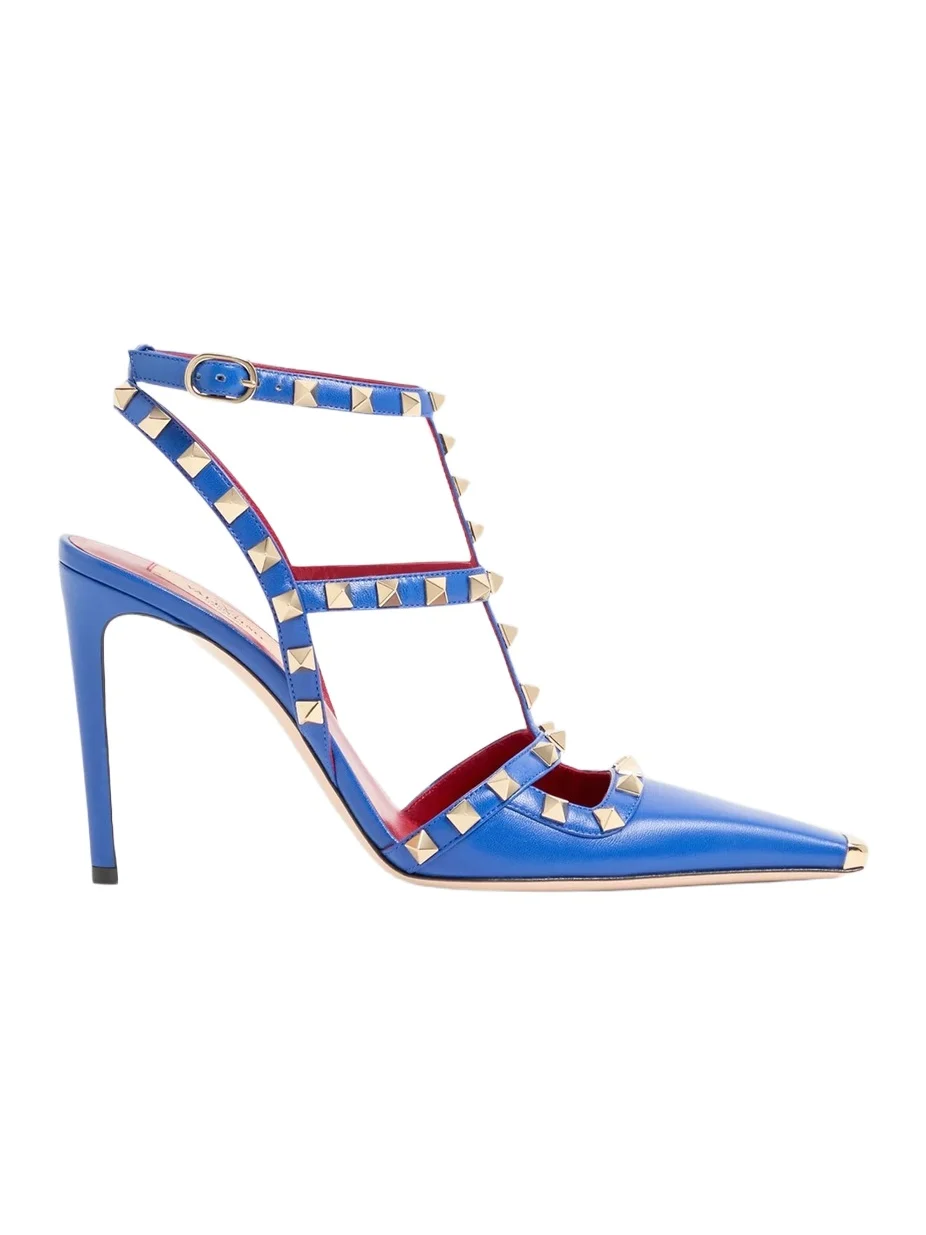 Valentino Women's Rockstud Kidskin 100MM Pumps