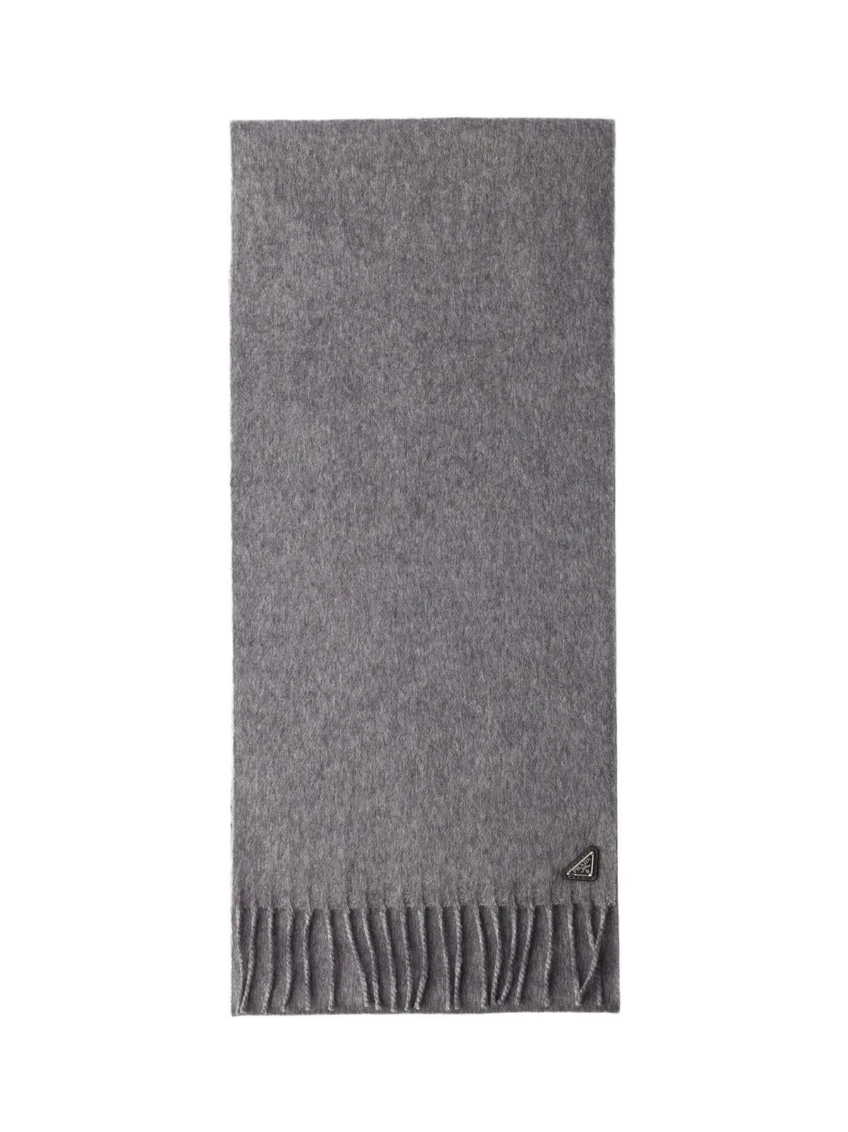 Men's Silk and Cashmere Scarf - Grey Men's Silk and Cashmere Scarf - Grey
