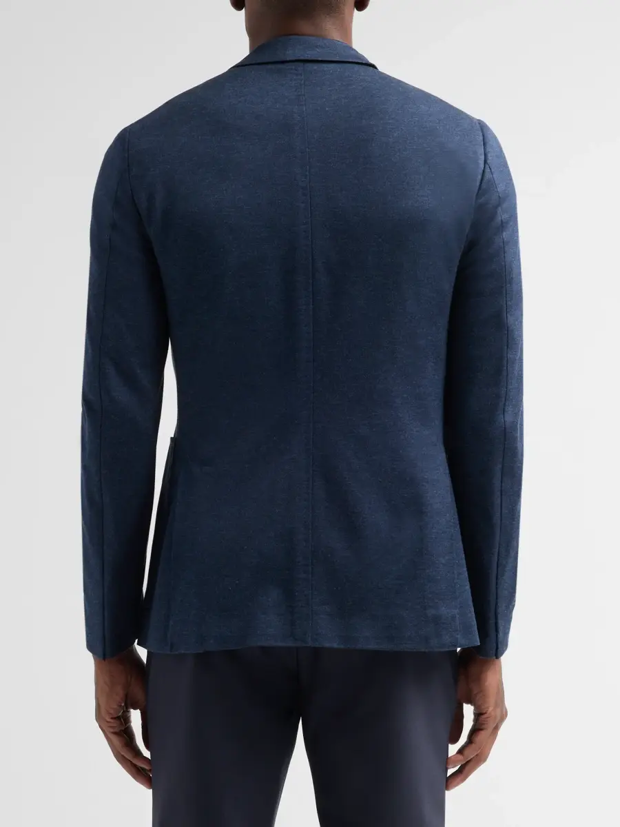Isaia Men's Cotton-Jersey Single-Breasted Blazer | Thumbnail 3