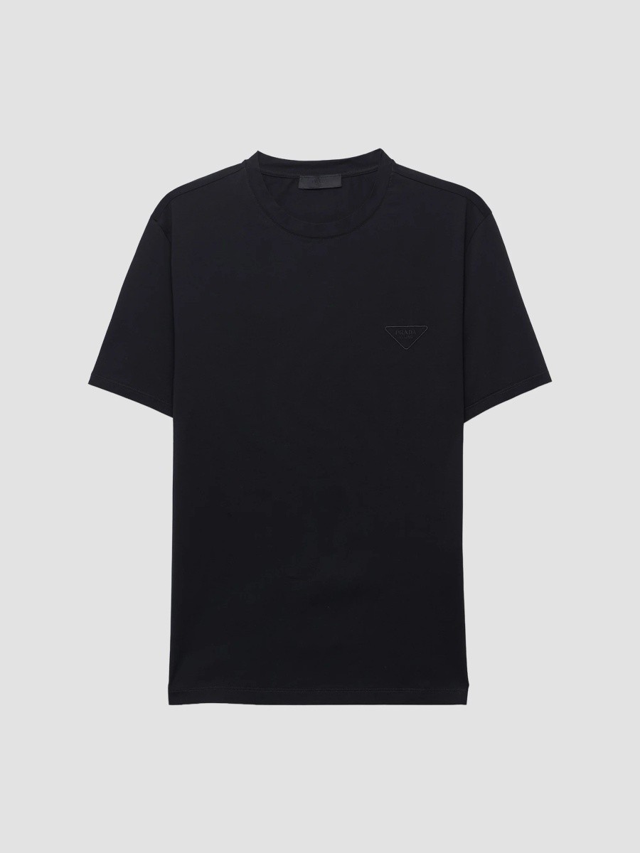 Prada Men's Stretch Cotton T-Shirt
