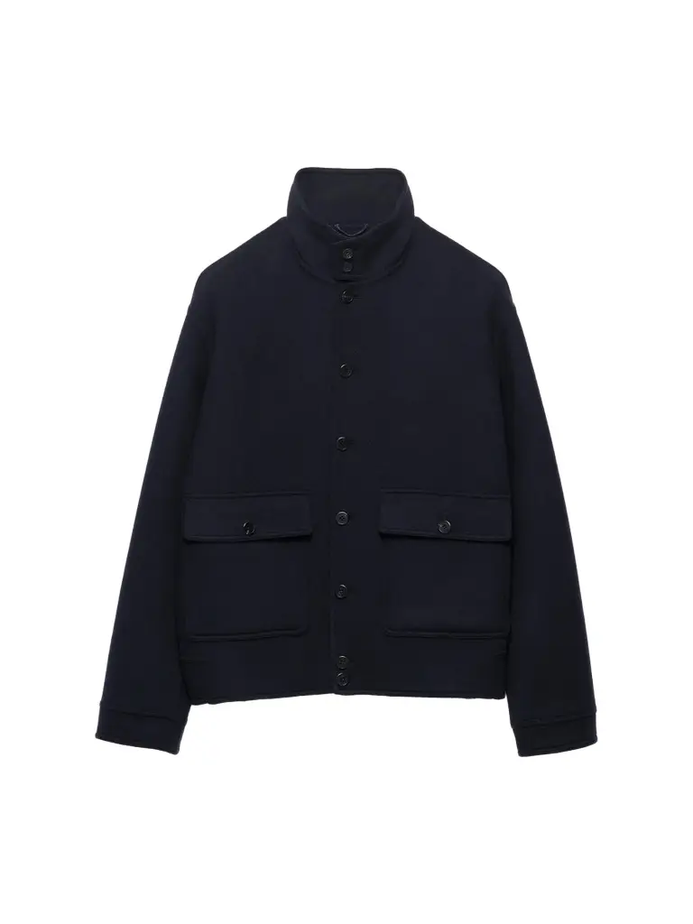 Prada Men's Cashmere Blouson Jacket