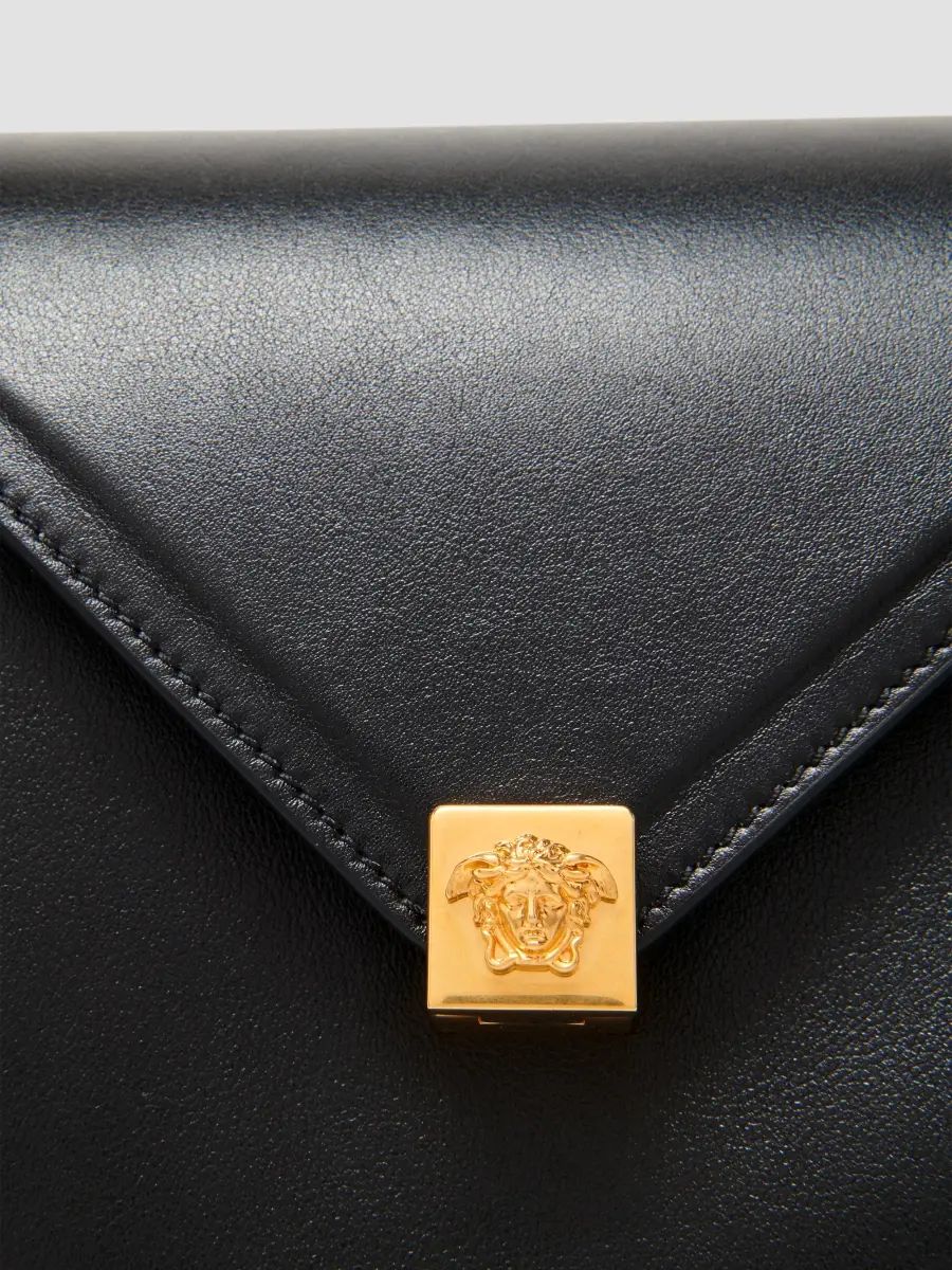 Versace Women's Severine Medium Leather Top Handle Bag | Thumbnail 3