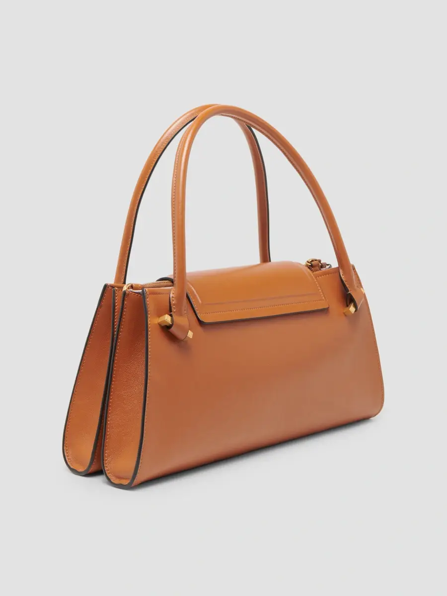 Versace Women's Severine Medium Leather Top Handle Bag | Thumbnail 5