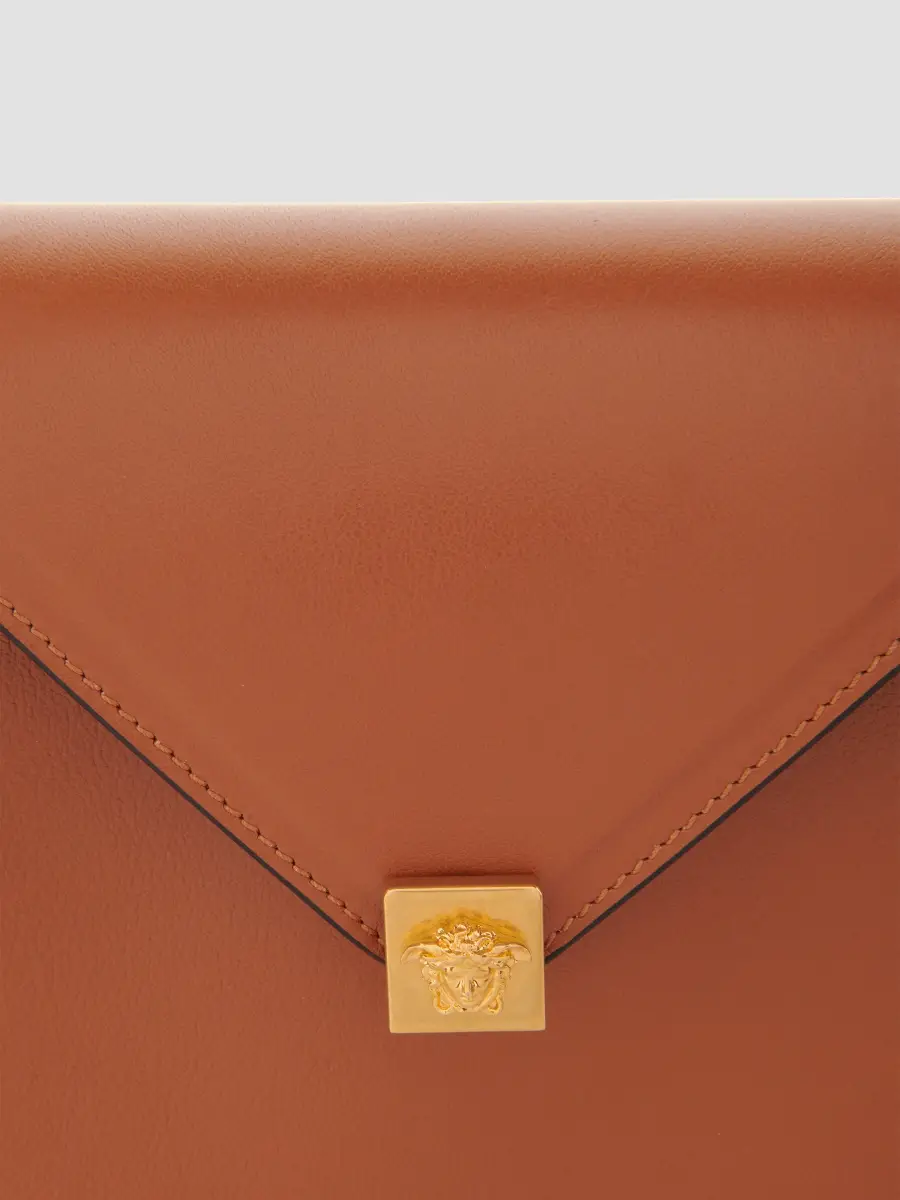 Versace Women's Severine Medium Leather Top Handle Bag | Thumbnail 3 Versace Women's Severine Medium Leather Top Handle Bag | Thumbnail 3
