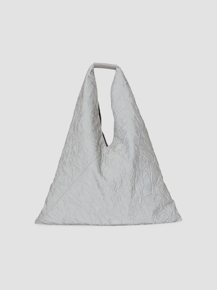 MM6 MAISON MARGIELA Women's Crinkled Japanese Hobo Bag | Thumbnail 6 MM6 MAISON MARGIELA Women's Crinkled Japanese Hobo Bag | Thumbnail 6