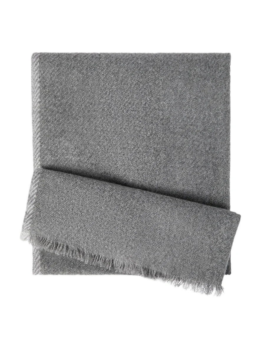Men's Cashmere Diagonal Scarf Men's Cashmere Diagonal Scarf