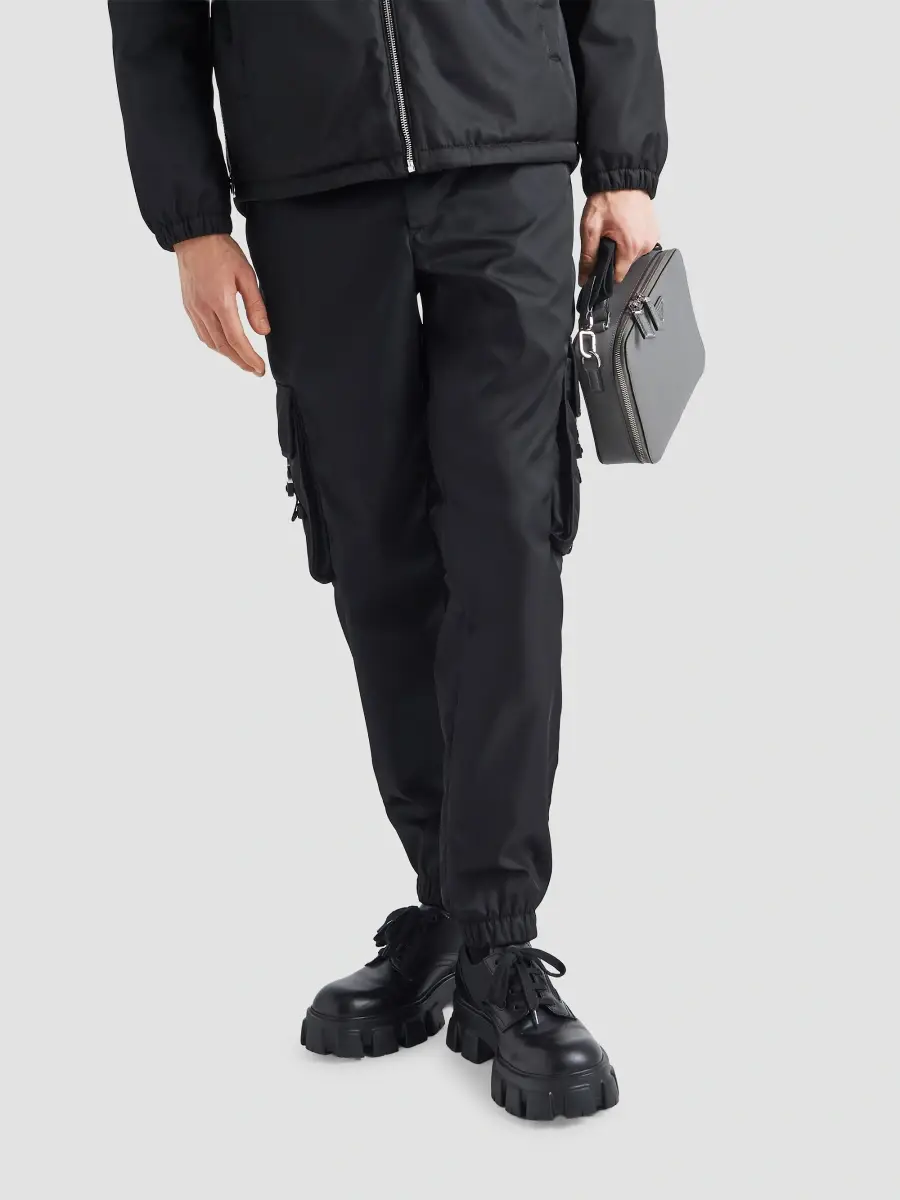 Prada Men's Re-Nylon Pants | Thumbnail 3 Prada Men's Re-Nylon Pants | Thumbnail 3
