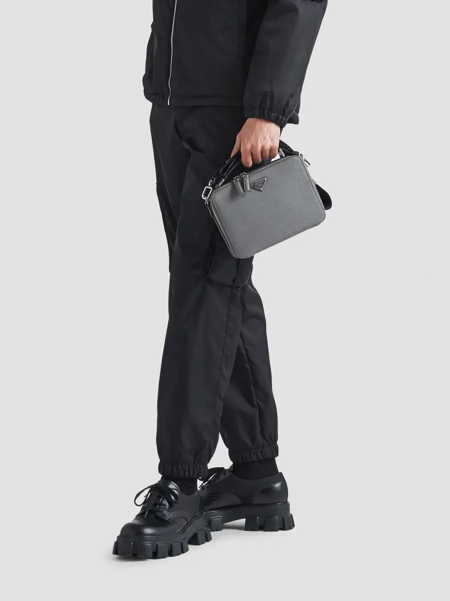 Prada Men's Re-Nylon Pants | Thumbnail 4 Prada Men's Re-Nylon Pants | Thumbnail 4