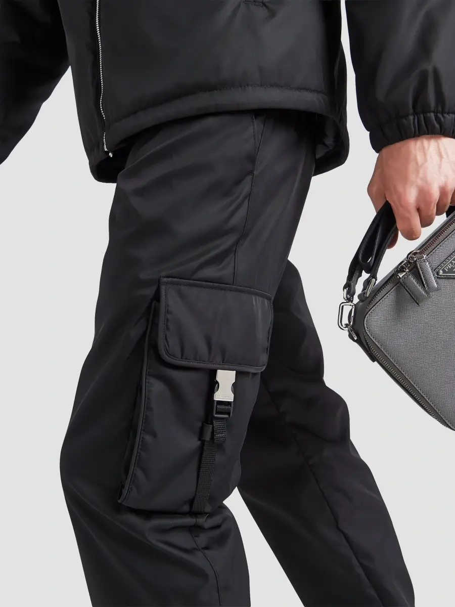 Prada Men's Re-Nylon Pants | Thumbnail 6 Prada Men's Re-Nylon Pants | Thumbnail 6