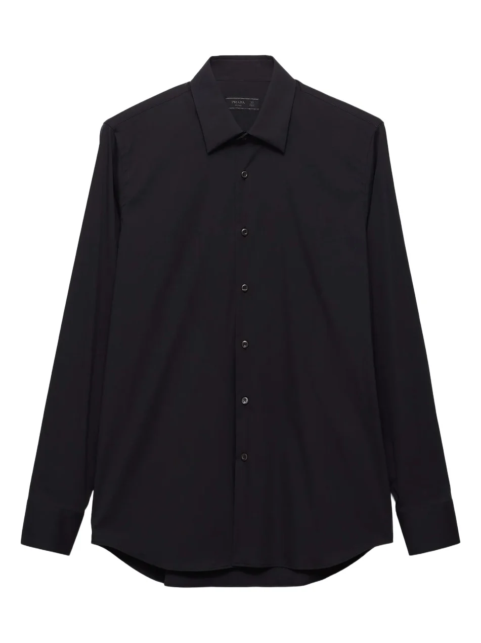 Prada Men's Stretch Cotton Shirt