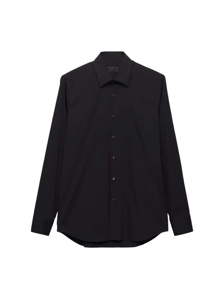 Prada Men's Stretch Cotton Shirt