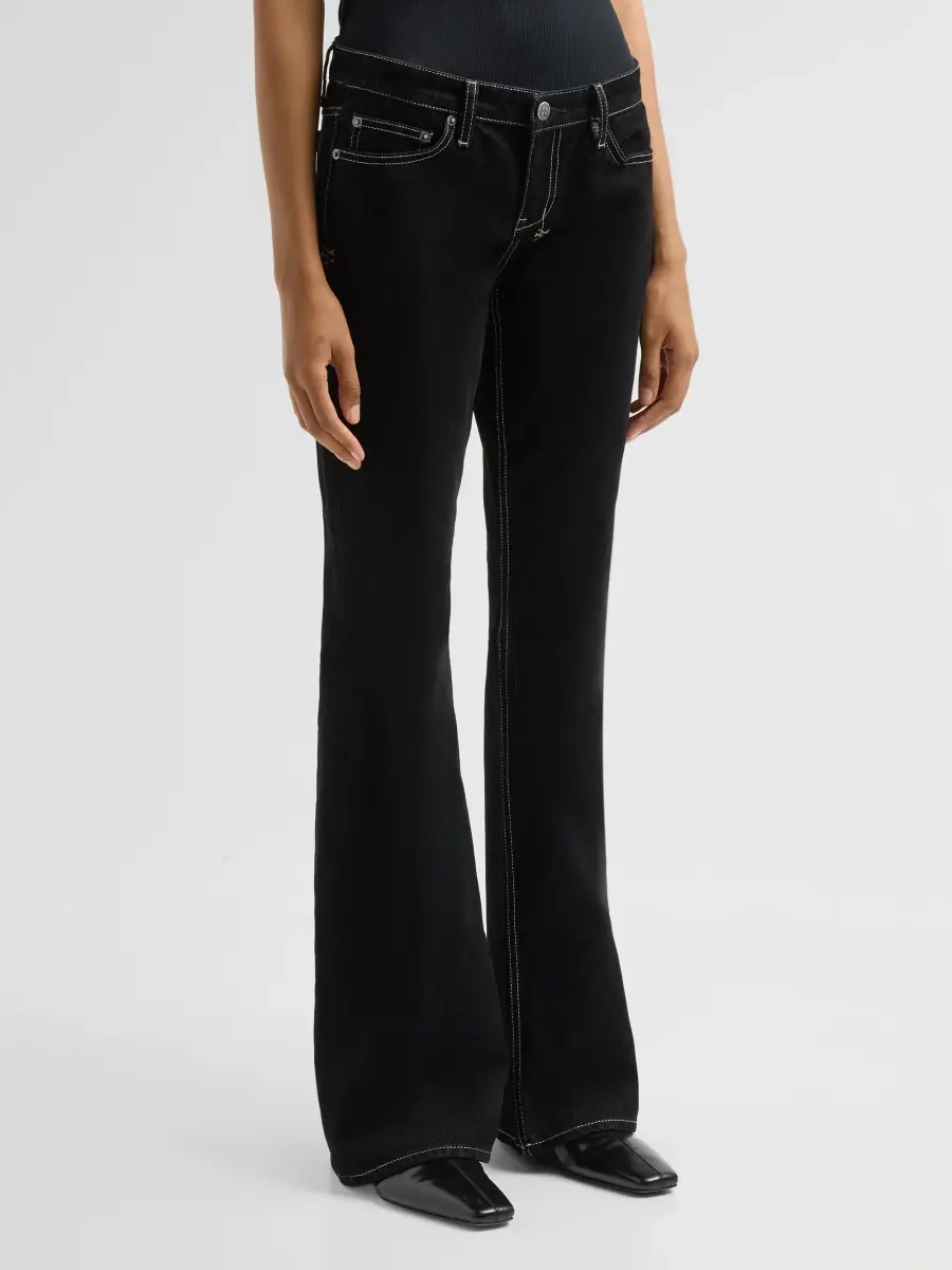 Ksubi Women's Soho Lo Flocked Jeans | Thumbnail 4
