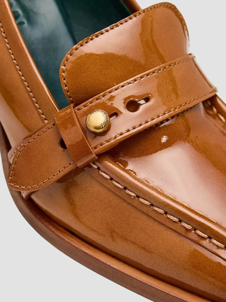 Zimmermann Women's Astor 75MM Leather Loafers | Thumbnail 3 Zimmermann Women's Astor 75MM Leather Loafers | Thumbnail 3