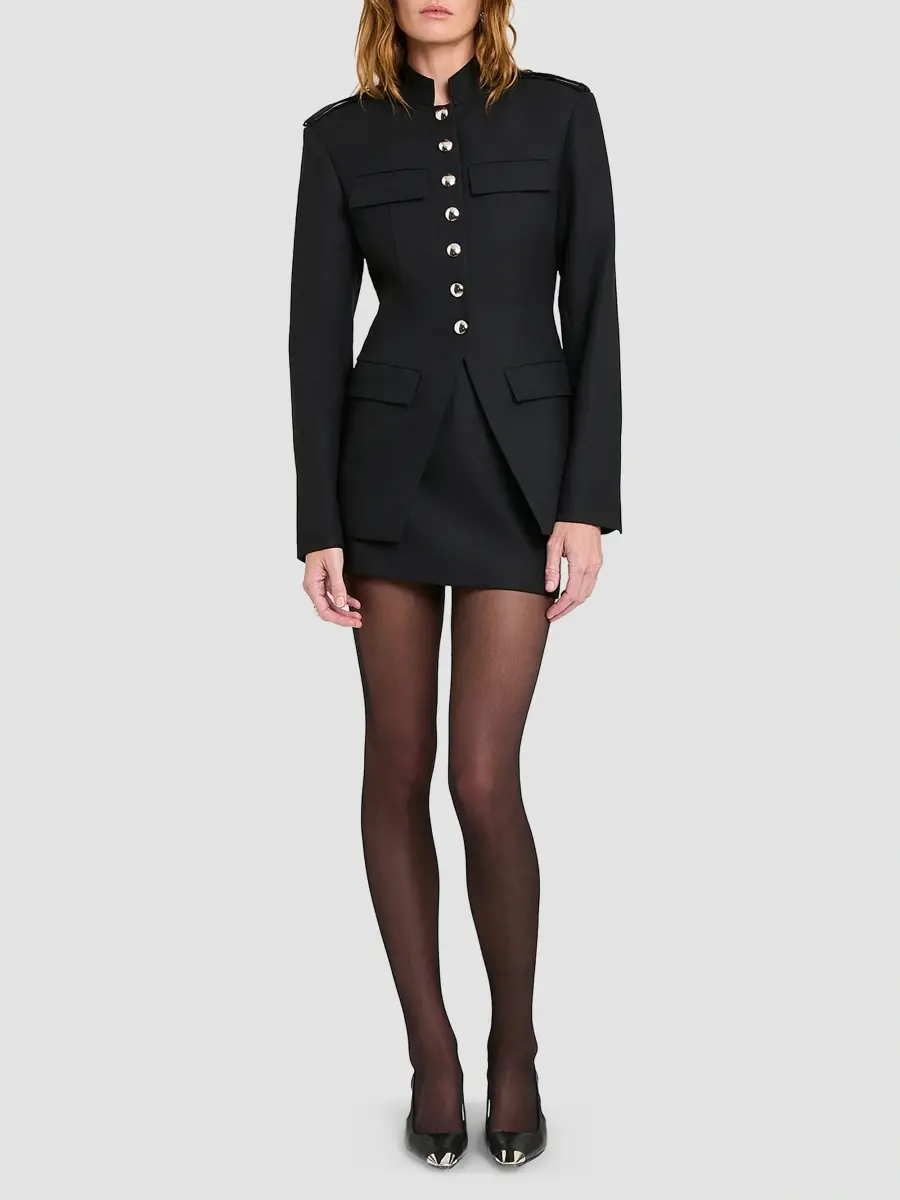Nicholas the Label Women's Lillith Longline Military Jacket | Thumbnail 2