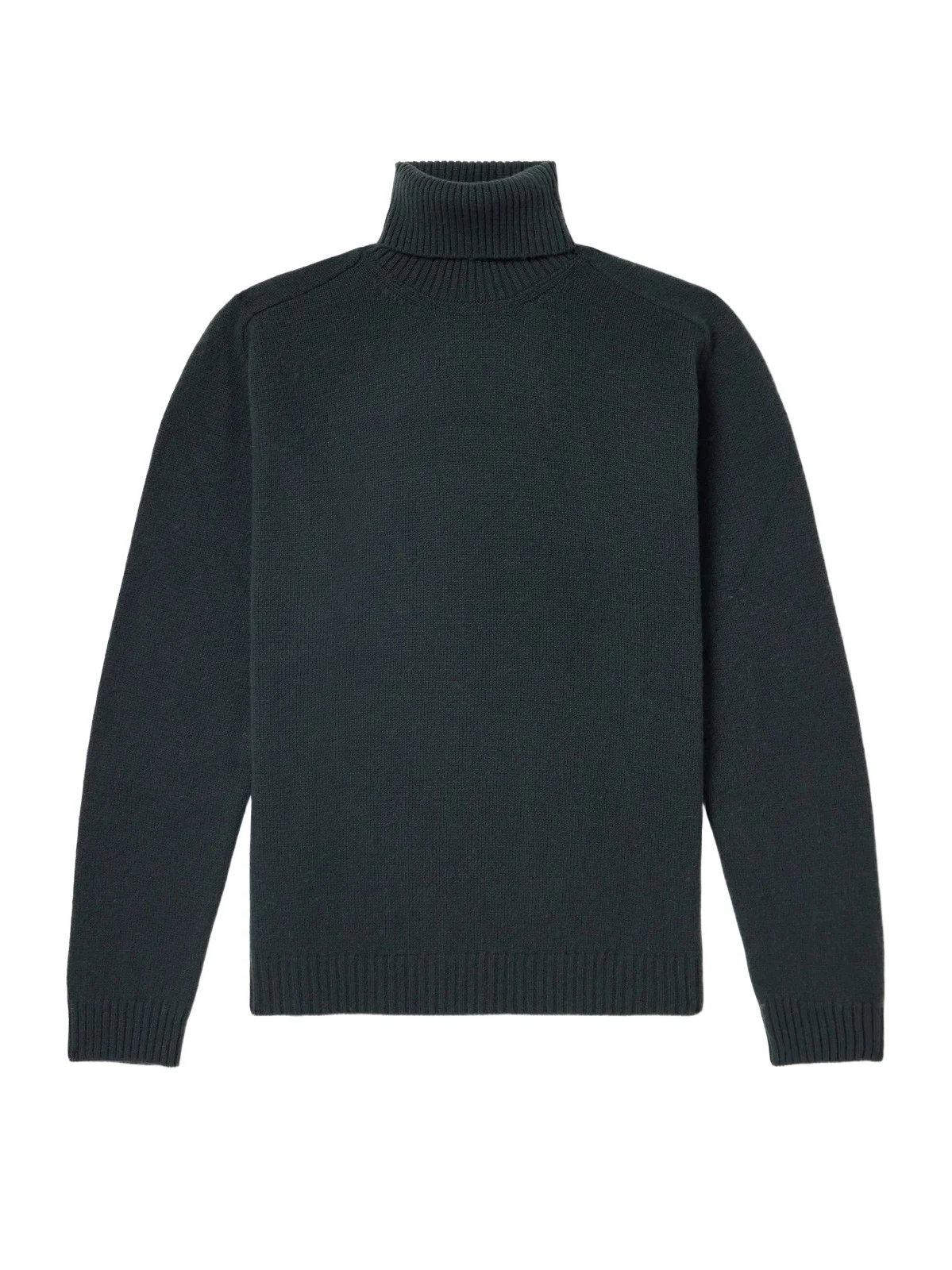Boglioli Virgin Wool and Cashmere-Blend Rollneck Sweater - Men