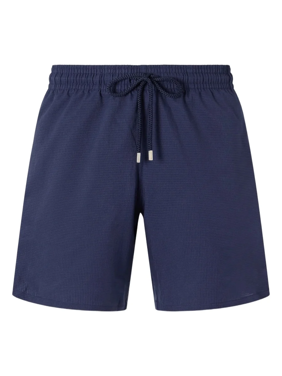 Vilebrequin Mahina Straight-Leg Mid-Lenght Shell Swim Shorts - Men