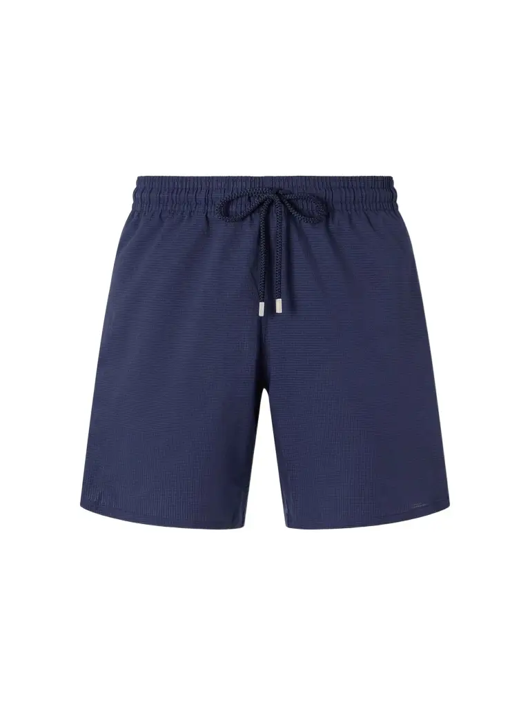 Vilebrequin Mahina Straight-Leg Mid-Lenght Shell Swim Shorts - Men