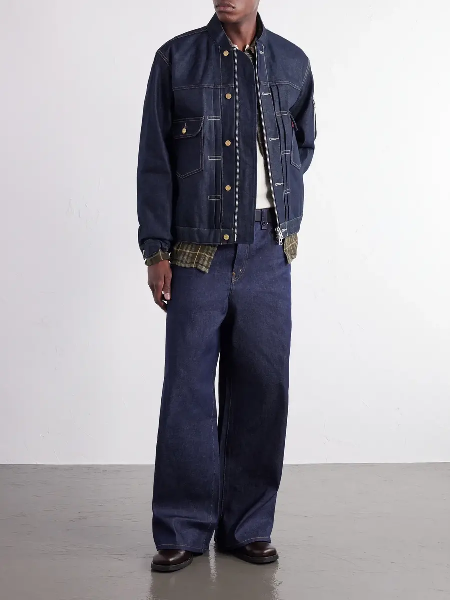 Sacai Levi's Denim Jacket - Men | Thumbnail 2 Sacai Levi's Denim Jacket - Men | Thumbnail 2