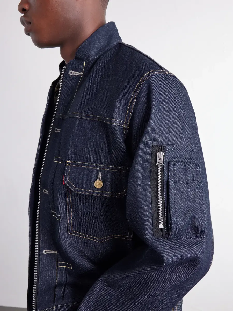 Sacai Levi's Denim Jacket - Men | Thumbnail 5 Sacai Levi's Denim Jacket - Men | Thumbnail 5