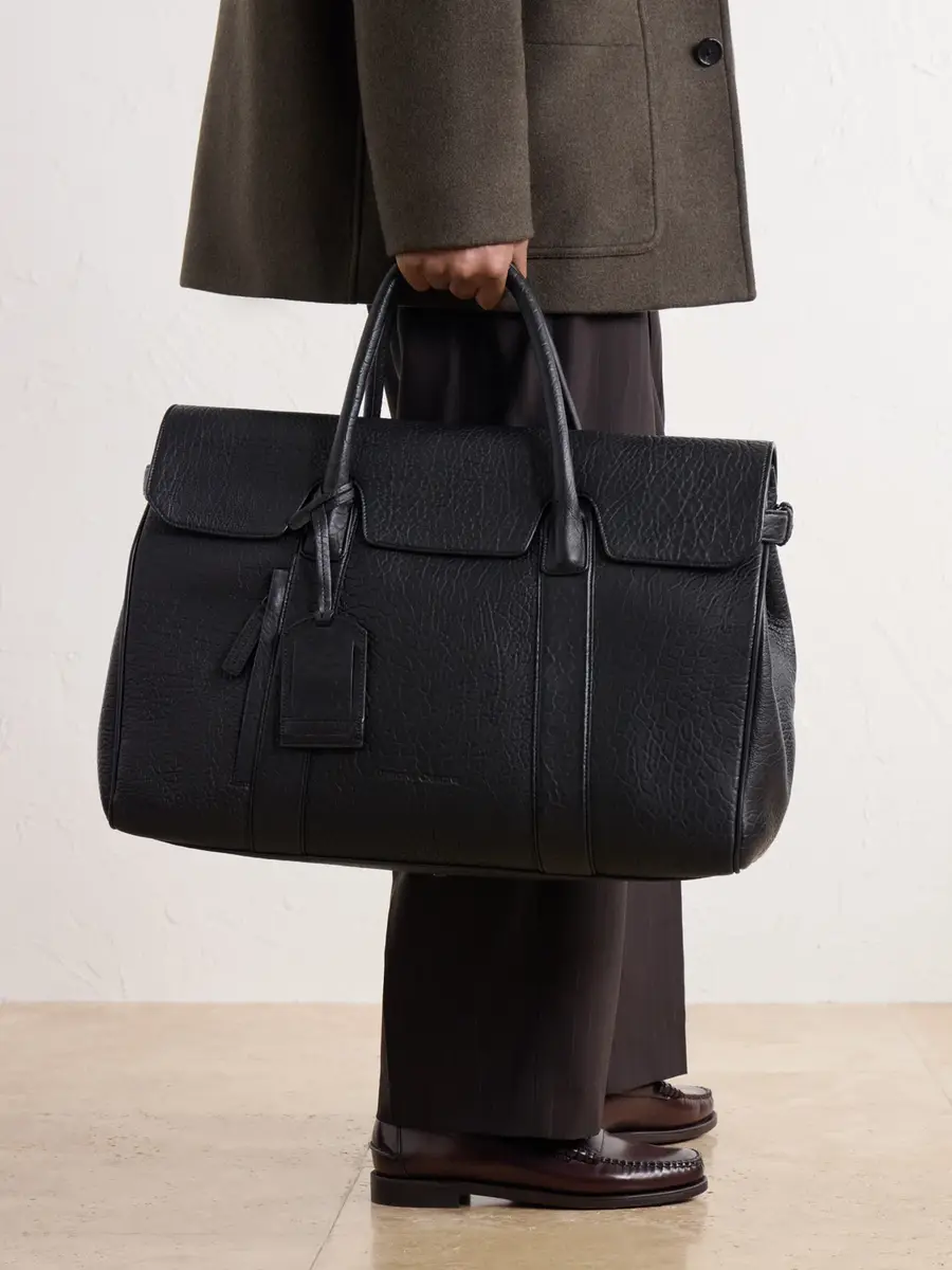 Officine Creative Bostonian/001 Leather Weekend Bag - Men | Thumbnail 2 Officine Creative Bostonian/001 Leather Weekend Bag - Men | Thumbnail 2