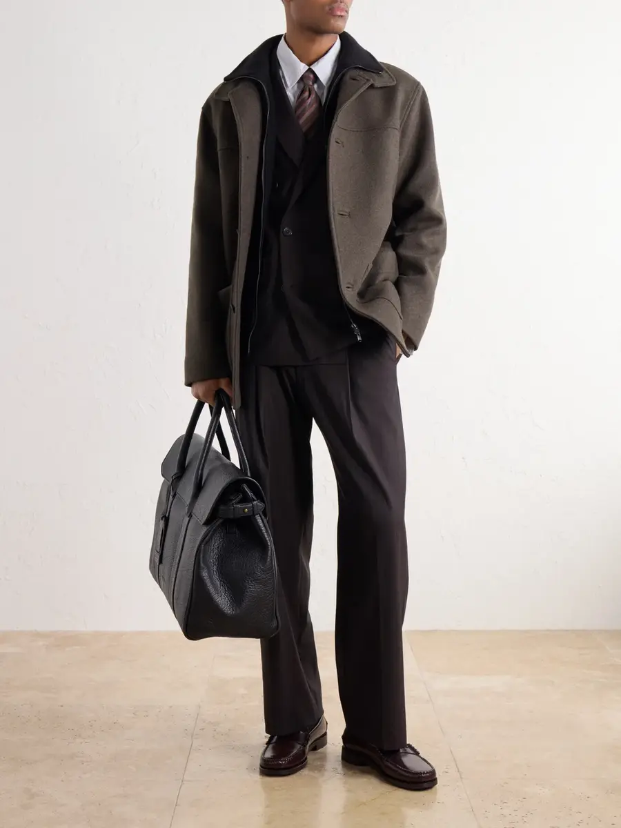 Officine Creative Bostonian/001 Leather Weekend Bag - Men | Thumbnail 3 Officine Creative Bostonian/001 Leather Weekend Bag - Men | Thumbnail 3