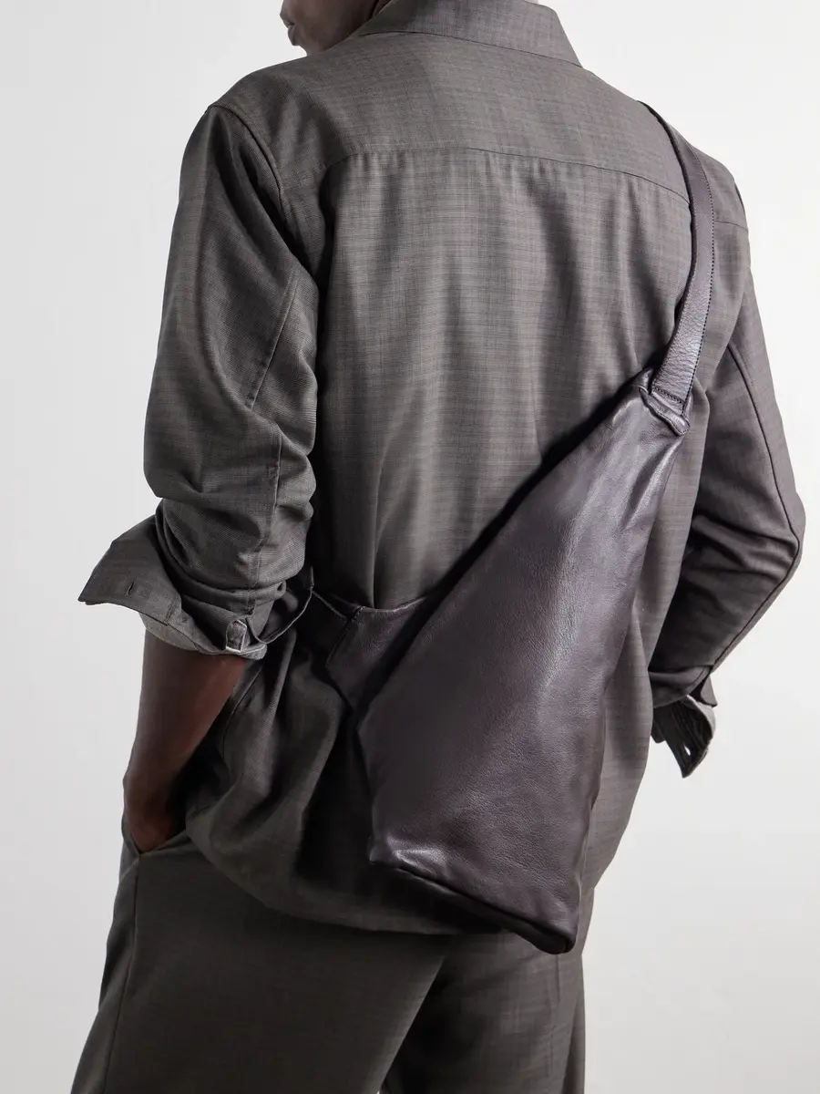 Officine Creative Helmet/30 Textured-Leather Messenger Bag - Men | Thumbnail 3 Officine Creative Helmet/30 Textured-Leather Messenger Bag - Men | Thumbnail 3