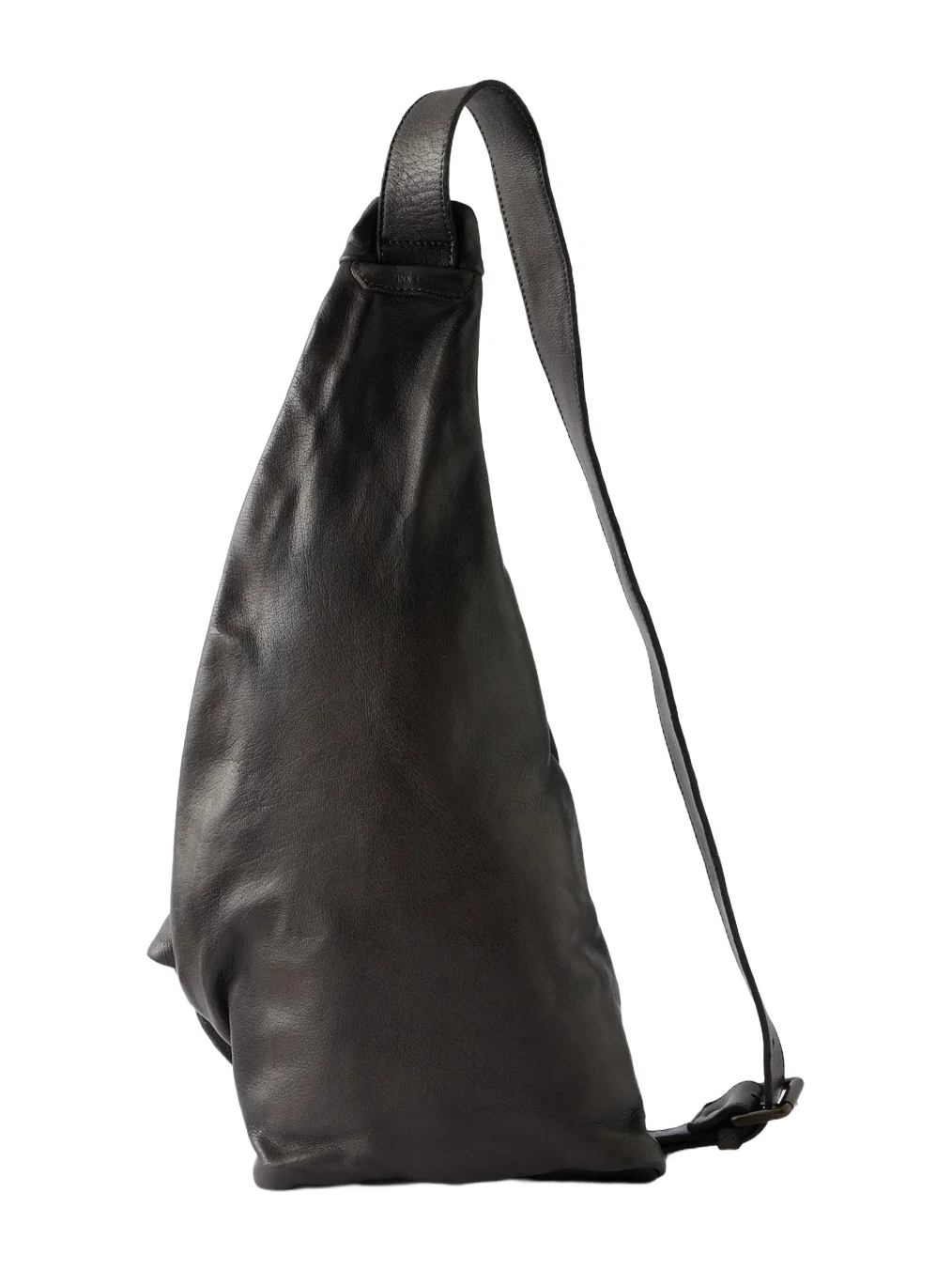 Helmet/30 Textured-Leather Messenger Bag - Men Helmet/30 Textured-Leather Messenger Bag - Men