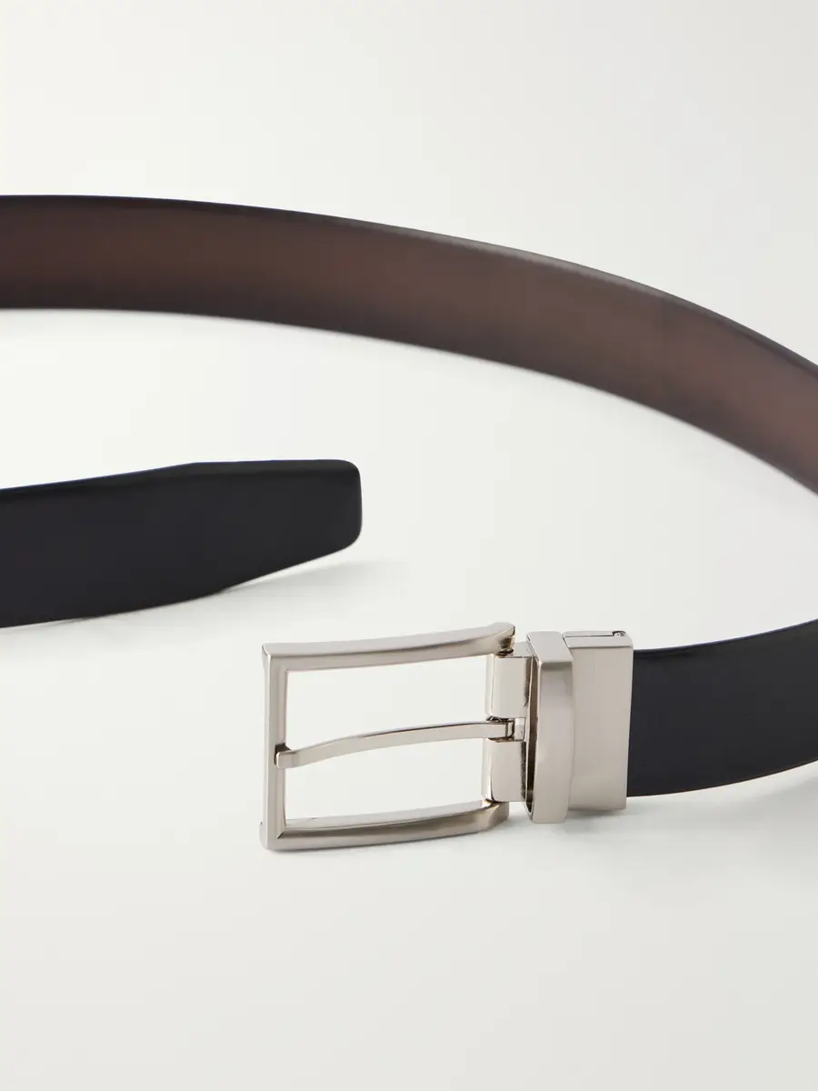 Officine Creative OC Strip/104 Reversible Leather Belt - Men | Thumbnail 3 Officine Creative OC Strip/104 Reversible Leather Belt - Men | Thumbnail 3