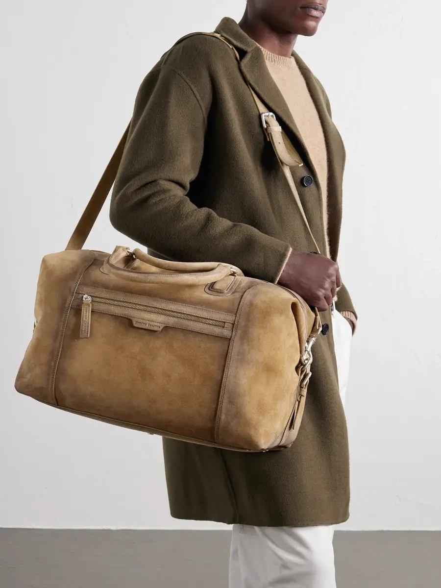 Officine Creative Jules/006 Suede Weekend Bag - Men | Thumbnail 3 Officine Creative Jules/006 Suede Weekend Bag - Men | Thumbnail 3