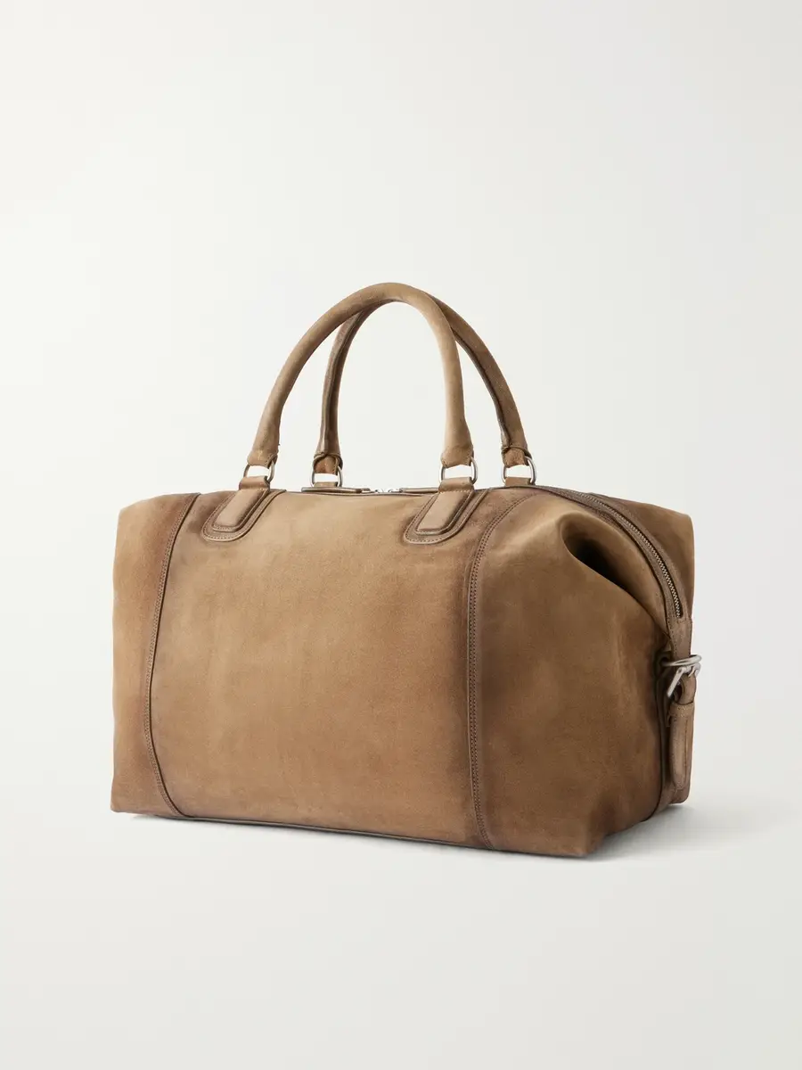 Officine Creative Jules/006 Suede Weekend Bag - Men | Thumbnail 4 Officine Creative Jules/006 Suede Weekend Bag - Men | Thumbnail 4