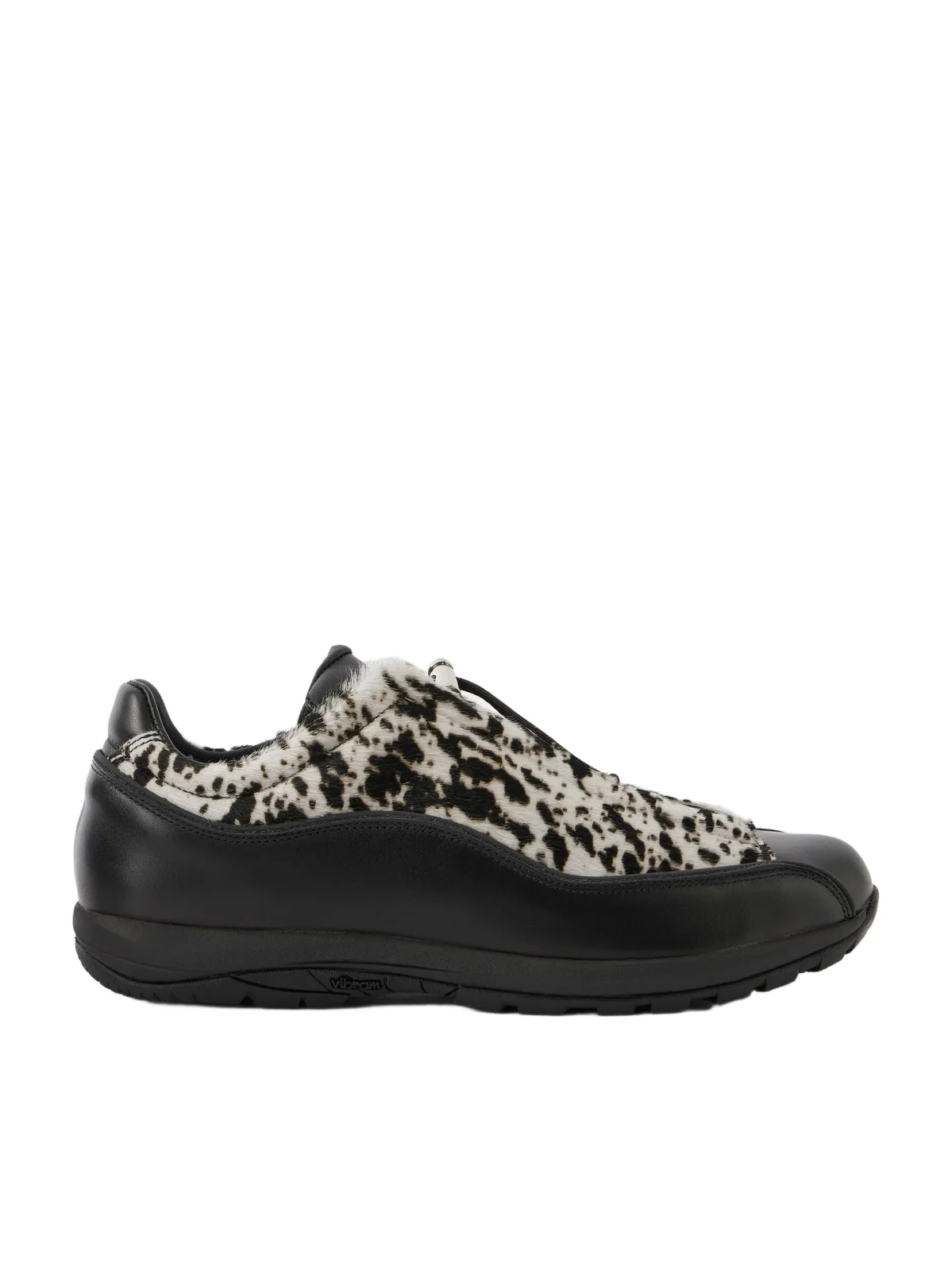 Diemme Licata Leather-Trimmed Calf-Hair Sneakers - Men